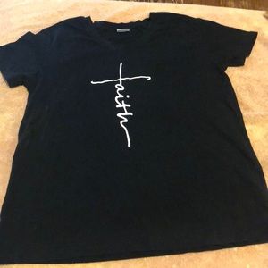 Faith tee shirt p1749